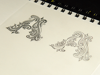 A3 a drawing lettering sketches sketching typography