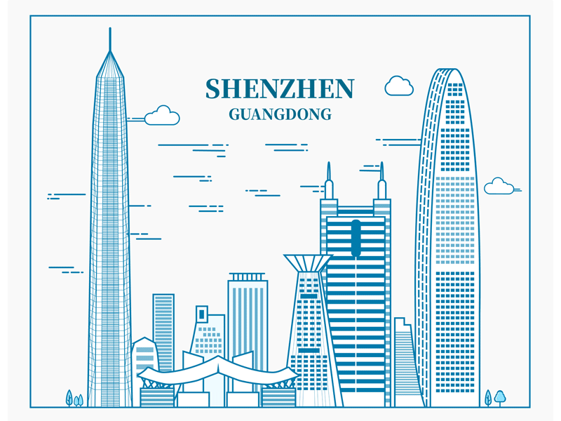 #3 Shenzhen - The way toward Green City design gif guangdong illustration shenzhen sydney