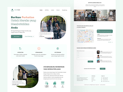 Parent Care - Landing Page