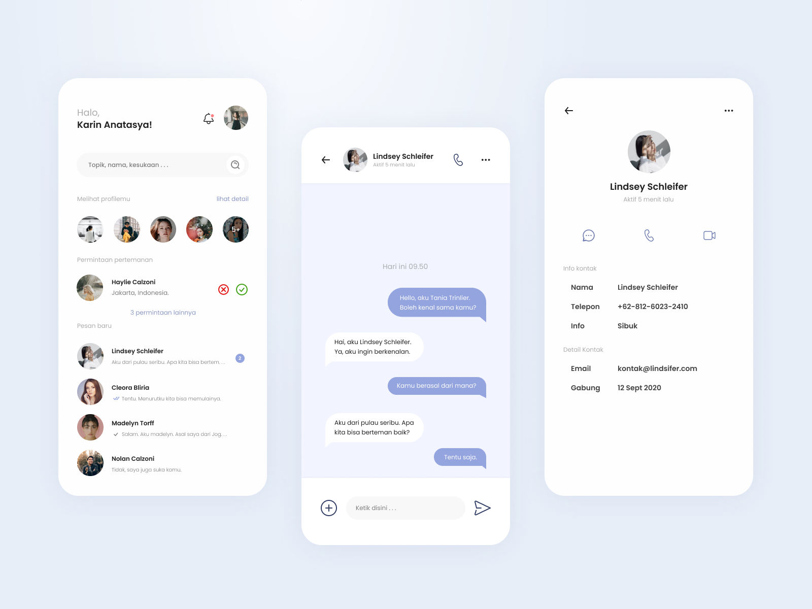 Witme App Design by Yohana Marlina on Dribbble