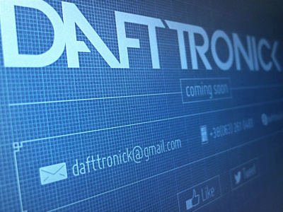 Coming Soon coming coming soon dafttronick site soon web webdesign