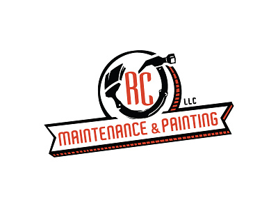 RC Maintenance & Painting Logo Final dirty jobs maintenance painting repair rock and roll