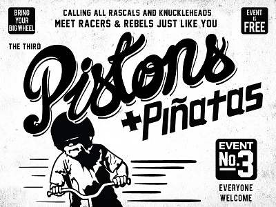 Pistons And Piñatas Poster Detail