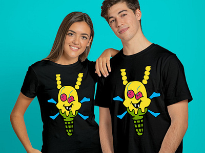 couple mockup t-shirt design