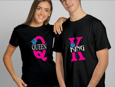 Couple t-shirt design