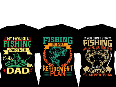 fishing t-shirt design