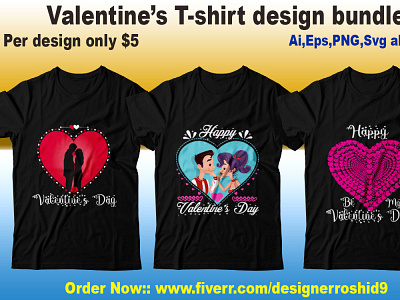 valentine's day t-shirt design