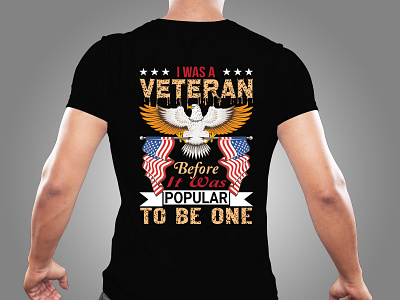 Awesome veteran t-shirt design