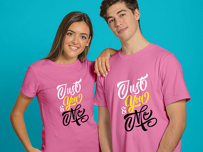 Download Couple T Shirt Design Free Couple T Shirt Mockup By Designer Roshid On Dribbble