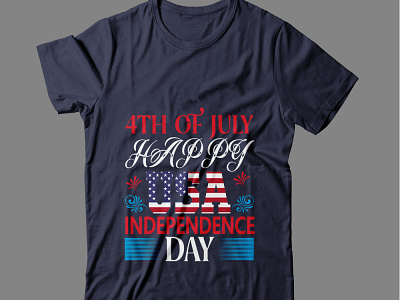 happy 4th of july t-shirt design