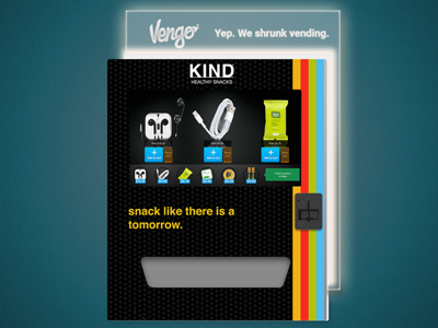 Kind Bar Vengo Machine Exterior