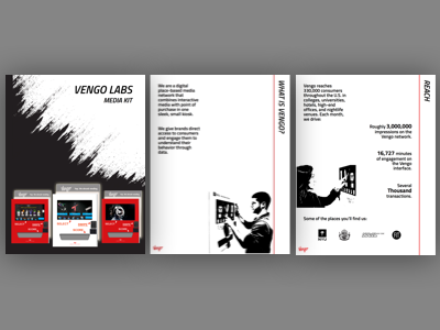 Vengo Media Kit media kit presentation print