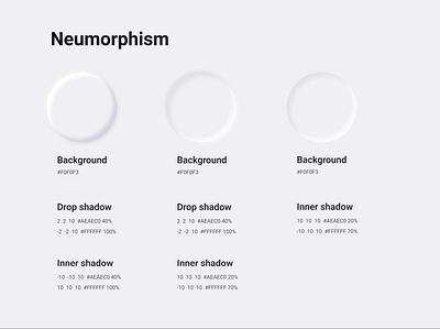 Neumorphism design minimal neumorphic design neumorphism webdesign
