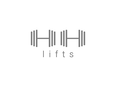 Fitness Company Logo branding design fitness logo weight lifting