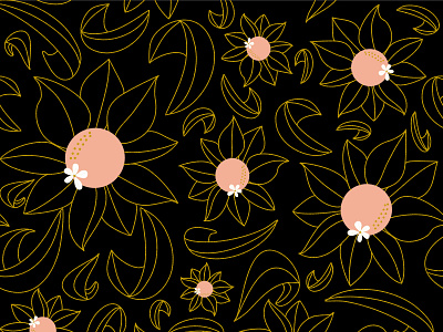 Orange Blossom Pattern