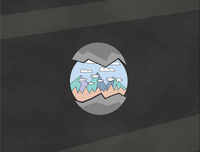 Mountain Egg illustrator