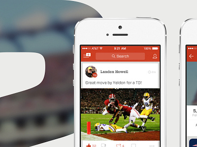 Fancred 2 for iOS (full version attached) app apple clean design flat ios7 iphone mobile social sports ui ux