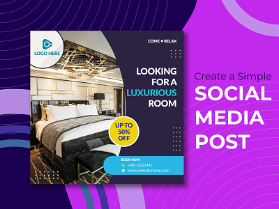 Social media post design, Facebook post, Instagram post