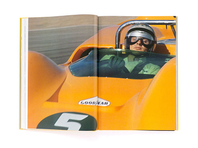 Mclaren 50 Years Of Racing book bruce mclaren graphic design mclaren