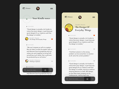 Kinotes - your kindle notes in one place