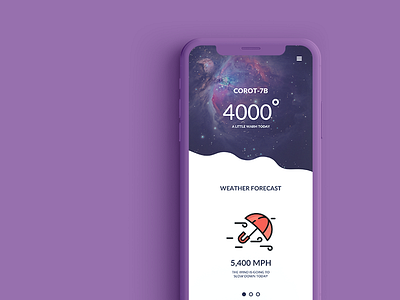 Intergalactic Weather App