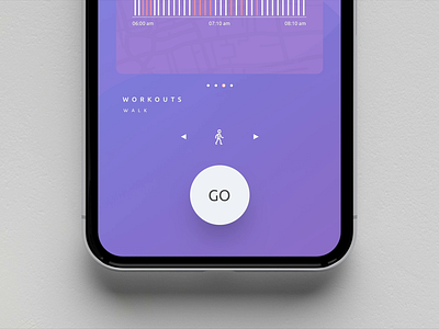 Fitness App animation clean design design dribbble fitness app ios app iphone x principle app sketch ui uiux ux