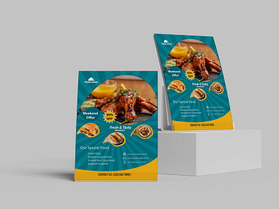 Restaurant Food Flyer brochure chef cook design dinner dish dishes dl flyer flyer flyer design flyer template food food and drinks graphic design menu menu card menu design poster template
