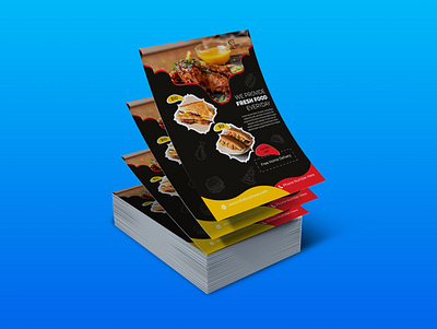 Restaurant Food Flyer template brochure cafe design dinner dl flyer drink flyer flyer design flyer template food graphic design lunch magazine menu menu card poster restaurant restaurant flyer restaurant menu template