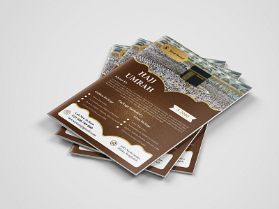 Hajj flyer arabian arabic brochure design flyer flyer design flyer template graphic design hajj flyer islamic magazine poster template umrah