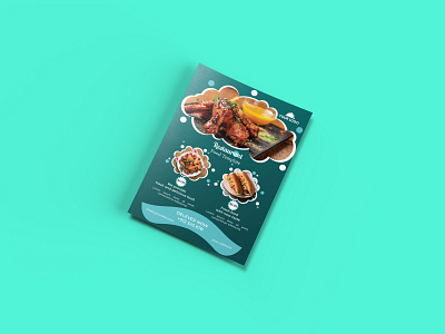 Restaurant Flyer breakfast brochure chef cookie cooking design dinner dinner party flyer flyer design flyer template food graphic design lunch magazine meal meal planner menu poster template