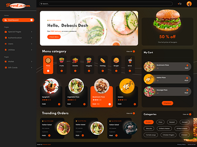 Food.com design graphic design minimal ui ux