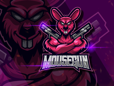 Mouse E-sport Logo Template