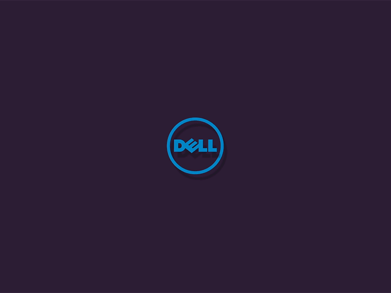Dell Logo Animation (GIF) 2d aftereffects animation keyframes logo motiongraphics