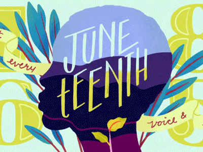 Juneteenth 2018 2d animation after effects animation illustration illustrator juneteenth motion design motion graphics photoshop type typography