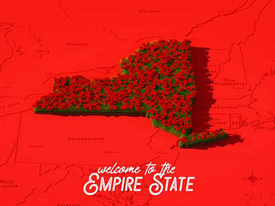Welcome to the Empire State 2d animation 3d after effects animation c4d cinema 4d design illustration motion design motion graphics