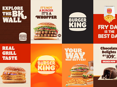 Burger King / Key visual / Moodboard