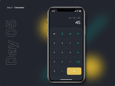 Calculator App android app calculator design graphic design ios ui ux