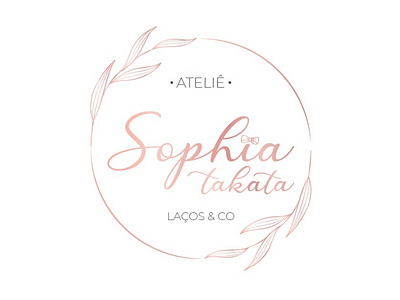 Logotipo minimalista - Ateliê