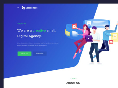 design modern responsive website UI UX design by lari sami on Dribbble