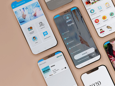 Medication care zone PP doctorappdesign medical medicalapp medicine app mobile uidesign videocall