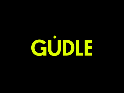 "Gudle" Company logo design. design graphic design logo typography vector