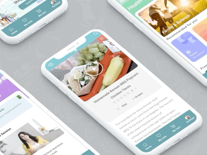 Preview of the FIG App design flat mobile app ui ui ux ux