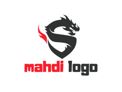 new logo for my by mahdi logo on Dribbble