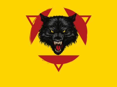 Wolf logo branding design desin gaming gaminglogo logo logo for brandant minimal simple logo
