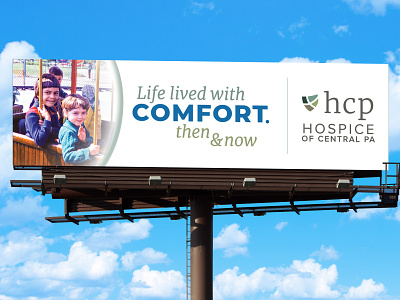 Hospice of Central PA - Billboards billboard care health healthcare hospice mockup nursing home print senior senior living vinyl