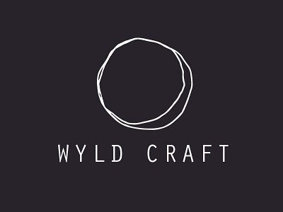 Wyld Craft Creative & Design Logo branding circle craft creative design logo minimalist moon organic wyld
