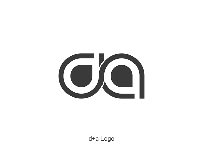 D + A Logo branding da logo logo vector