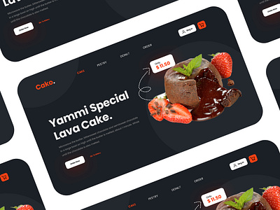 Cake Website Design