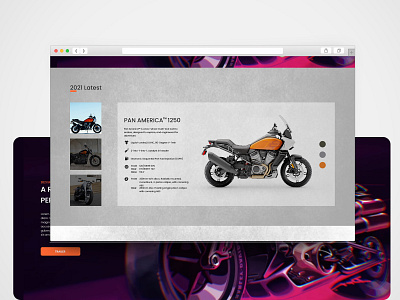 Bike Showroom bike products showroom website ui ui design ui ux website