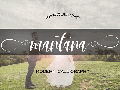 Mantana Script Font